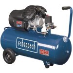 Compresseur dair horizontal scheppach hc100dc - 100l - 220 w - 8 bars - 3 cv