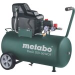 Compresseur basic 250 - 50 w of metabo - cuve 50l - pression 8 bar - 1500w