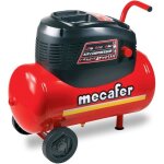 Compresseur mecafer - 24l 1. 5hp sans huile + tuyau et soufflette