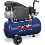Compresseur - mecafer - 425793 - bleu - 24 l - 2hp - 8 bar