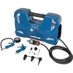 Compresseur portatif scheppach air case - 2l - 1100 w - 8 bars ( livr avec 12 accessoires une soufflette ...