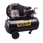 Compresseur pro nuair - 100l - 3 cv - 10 bars - b2800b / 100cm3