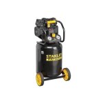 Stanley fatmax compresseur 50 litres 8 bar modle silencieux sans huile vertical 15 ch 160 l / min dbit ...