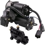 Compresseur de suspension pneumatique + bloc d�lectrovanne pour range rover sport discovery 3 / 4 2005 ...