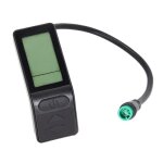 Compteur daffichage de v�lo �lectrique - kt - lcd4 - �cran lcd pour v�lo �lectrique - noir