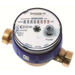 Compteur divisionnaire pour tlrelevage - modle eau froide - dn 15 - 3 / 4 mle mle