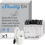 Compteur d?nergie connect - shelly - em gen3 - pince 50a - monophas - wi - fi & bluetooth