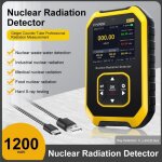 Compteur geiger portable lcd digital geiger counter dtecteur de rayonnement nuclaire dosimtre bta ...