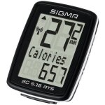 Compteur de vlo sigma bc 9. 16 ats - noir - fonctions de vitesse et de calories brles