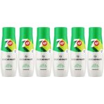 Concentrs sodastream - lot de 6 concentrs 7up - jusqu 54l de boissons - 440ml