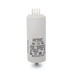 Condensateur 25 uf  cosses - ducati - pour moteur 120 nm - gris - store & menuiserie 2. 0 - accessoire ...
