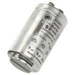 Condensateur 9mf - sos accessoire - sèche - linge - fixation sur rail - blanc Condensateur 9mf - sos accessoire - sèche - linge - fixation sur rail - blanc