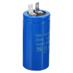 Condensateur vocoste cd60 100uf 250v ac 2 bornes 50 - 60hz film polypropyl�ne aluminium d�marrage moteur ...