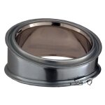 Conduit poujoulat int�rieur inox / galva �l�ment de coude 45� dn 230