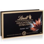Confiserie de chocolat lindt extra fins noir - coffret 180g Confiserie de chocolat lindt extra fins noir - coffret 180g