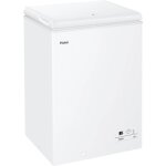 Cong�lateur coffre - haier - chest s�rie 3 hce100e - classe e - 845 x 545 x 49 cm - blanc
