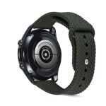 Connecteur de bracelet silicone de 20mm tissée pour samsung galaxy watch 2 - gear s2 classic - armée ... Connecteur de bracelet silicone de 20mm tissée pour samsung galaxy watch 2 - gear s2 classic - armée ...