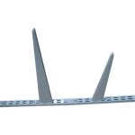 Console double pour cr�maill�re plum l. 470mm x10