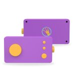 Console educative - ma fabrique � histoires violette - lunii - conteuse interactive - inlcus 24 histoires ...