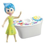 Console de commande et figurine joie - tomy - vice - versa - fille - a partir de 4 ans