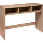 Console 3 cases mix n modul effet ch�ne naturel - 5 five simply smart