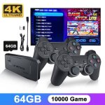 Console portable - hd 4k - 64g - 2 manettes sans fil - r�tro - hdmi