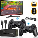Console de jeu vido rtro m8 pro 64g 15000 + jeux hdmi 4k hd prend en charge 12 mulateurs boutons diy ...