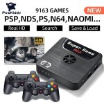 Console de jeux vidéo rétro x5s - noir - consoles rétro - 2 manettes - 9000 jeux Console de jeux vidéo rétro x5s - noir - consoles rétro - 2 manettes - 9000 jeux