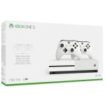 Console microsoft xbox one s 1 to + 2 manettes blanc - reconditionn - excellent tat