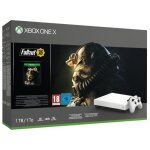 Console microsoft xbox one x 1 to + fallout 76 blanc - reconditionn� - etat correct