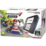 Console portable - nintendo - 2ds - noir / bleu - mario kart 7 pr�install� - 4 go de stockage