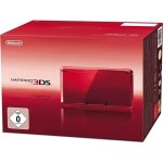 Console portable - nintendo - 3ds - rouge m�tal - bundle - 1 jeu inclus