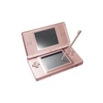 Console nintendo ds lite rose mtallis + 1 jeu ds + pochette