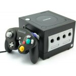 Console nintendo gamecube noire + 1 manette + 1 carte m�moire