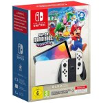 Console nintendo switch - mod�le oled ? blanc + super mario bros. wonder (pr� - install�) + 12 mois dabonnemen ...