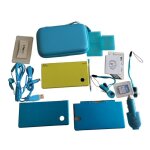 Console nintendo vert pomme import japonaise + house + cable + accesoires