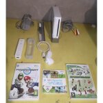 Console nintendo wii blanche + mario kart + wii sport Console nintendo wii blanche + mario kart + wii sport