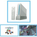 Console nintendo wii mario kart pack - blanc Console nintendo wii mario kart pack - blanc