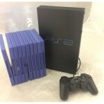 Console playstation 2 - sony - ps2 - 10 jeux inclus - garantie 3 mois - couleur noir
