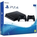 Console playstation 4 slim 1to noir bundle avec 2 manettes sans fil dualshock 4 v. 2 Console playstation 4 slim 1to noir bundle avec 2 manettes sans fil dualshock 4 v. 2