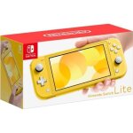 Console portable - nintendo - switch lite - jaune - 32 go - chargeur us dorigine