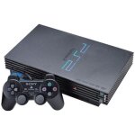 Console ps2 - sony - playstation 2 - noire - avec carte mmoire - avec manette sony