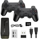 Console rtro game stick lite 4k soutenez 15000 jeux double manette sans fil hd pour gbaps1