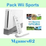 Console salon - nintendo - wii blanche - pack wii sports - collector