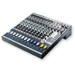 Console de mixage professionnelle - soundcraft - epm 8 - 8 canaux mic - sortie casque