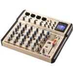 Console table de mixage 8 entres am8ge phonic
