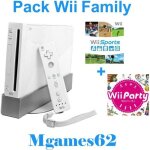 Console wii nintendo blanche family pack mgames62 Console wii nintendo blanche family pack mgames62