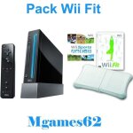 Console wii nintendo noir + wii sports + wii fit + balance board mgames62 Console wii nintendo noir + wii sports + wii fit + balance board mgames62