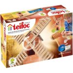 Construction en briques - teifoc - moulin  vent - enfant - garon - 6 ans - briques tuiles ciment bois ...