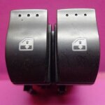 Contacteur de bouton pour l�ve - vitres �lectrique avant - renault clio 2 ii non confort